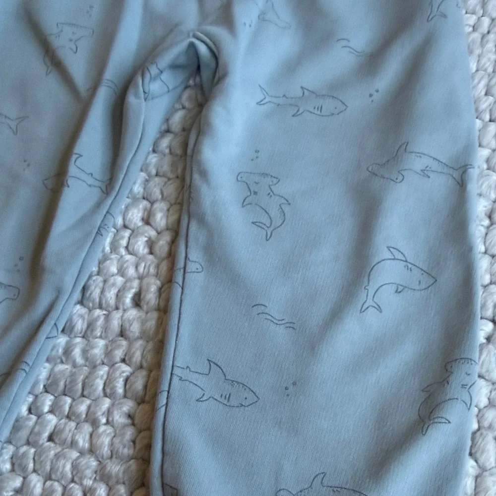 Rylee and cru Shark Print Jogger Pants - Blue 4-5 years